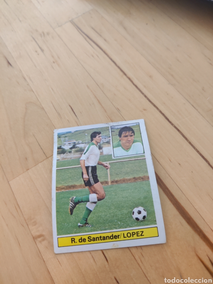 Cromos de f&uacute;tbol: L&oacute;pez racing de Santander este 81 82 1981 1982 - Foto 1