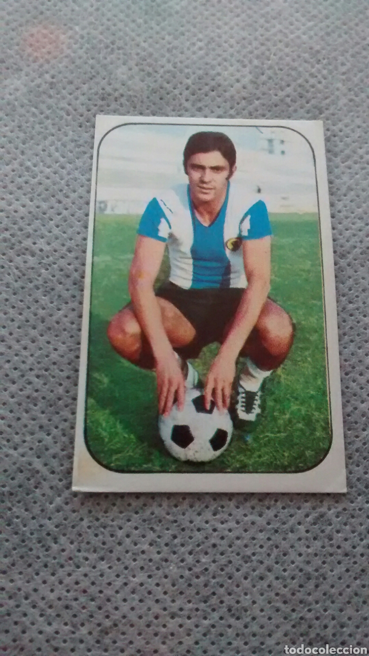 Cromos de f&uacute;tbol: QUIQUE EDICIONES ESTE 76 77 HERCULES - Foto 1
