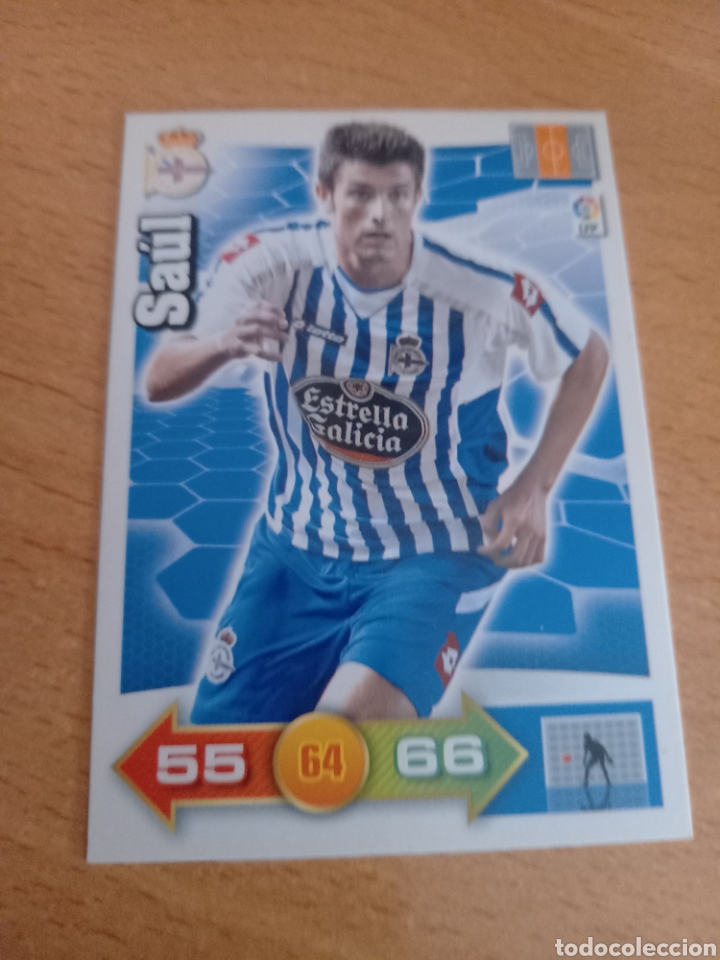 Figurine di Calcio: Panini Adrenalyn 2010 2011 10 11 Sa&uacute;l Deportivo de la Coru&ntilde;a