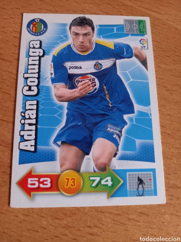 Figurine di Calcio: Panini Adrenalyn 2010 2011 10 11 Adri&aacute;n Colunga Getafe