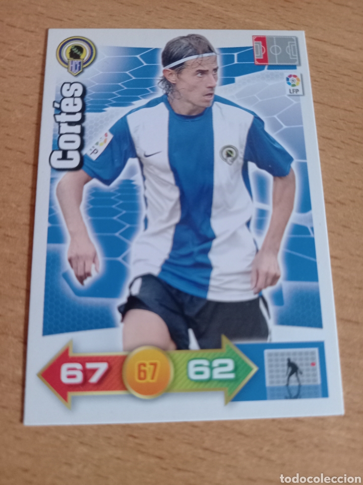 Cromos de F&uacute;tbol: Panini Adrenalyn 2010 2011 10 11 Cort&eacute;s H&eacute;rcules