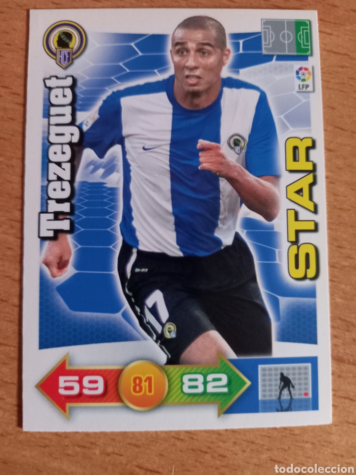 Figurine di Calcio: Panini Adrenalyn 2010 2011 10 11 Trezeguet H&eacute;rcules star