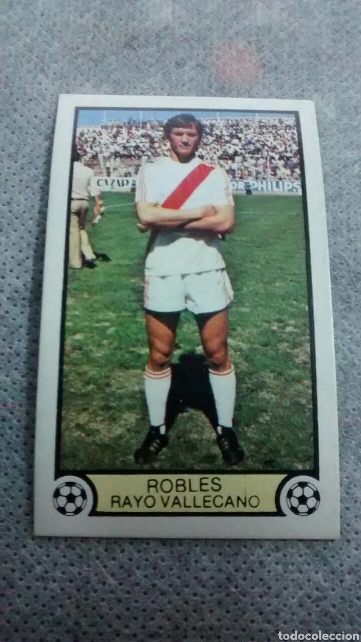 Cromos de f&uacute;tbol: ROBLES EDICIONES ESTE 79 80 - Foto 1