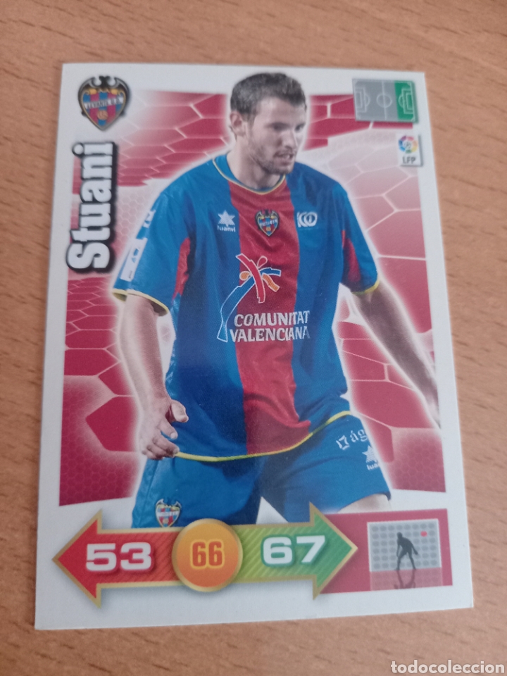 Figurine di Calcio: Panini Adrenalyn 2010 2011 10 11 Stuani Levante