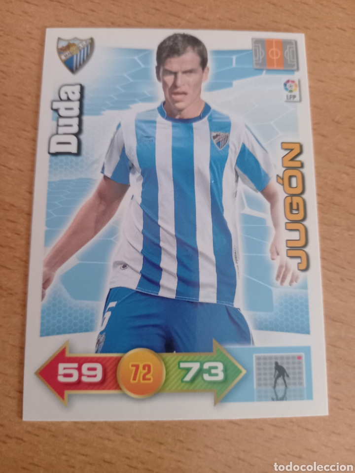 Figurine di Calcio: Panini Adrenalyn 2010 2011 10 11 Duda M&aacute;laga jugon