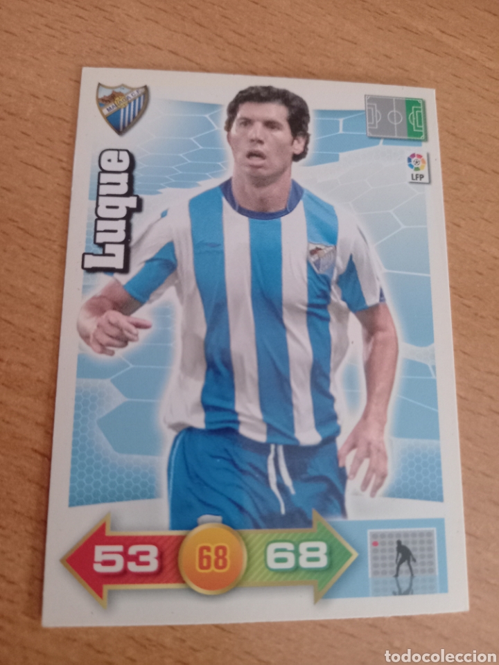 Cromos de F&uacute;tbol: Panini Adrenalyn 2010 2011 10 11 Luque M&aacute;laga