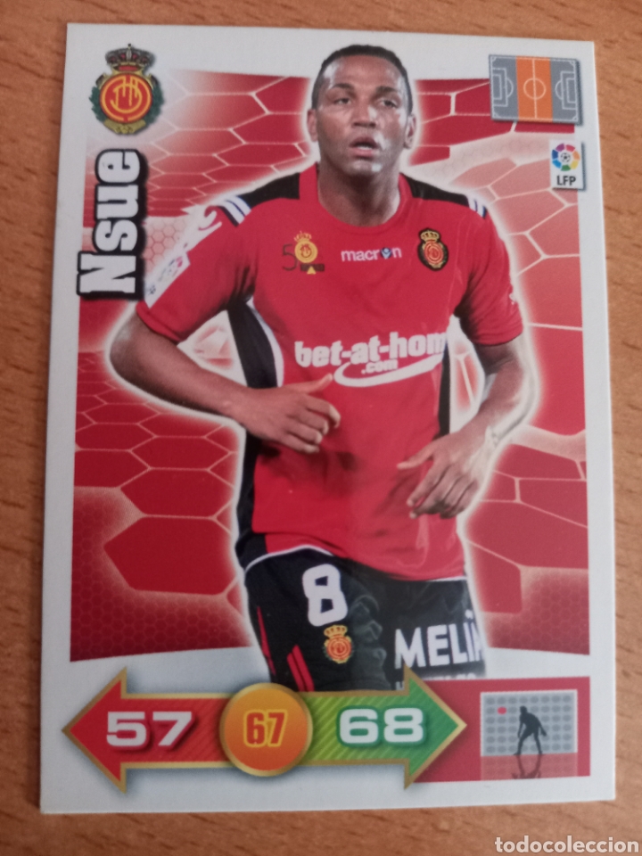 Figurine di Calcio: Panini Adrenalyn 2010 2011 10 11 Nsue Mallorca