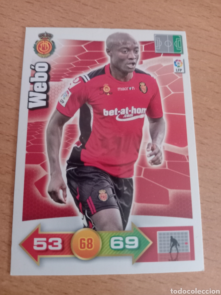 Fu&szlig;ball-Sticker: Panini Adrenalyn 2010 2011 10 11 Webo Mallorca