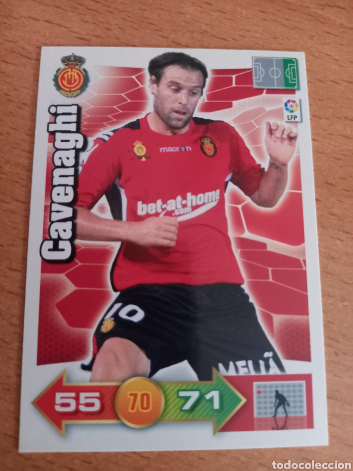 Fu&szlig;ball-Sticker: Panini Adrenalyn 2010 2011 10 11 Cavenaghi Mallorca i