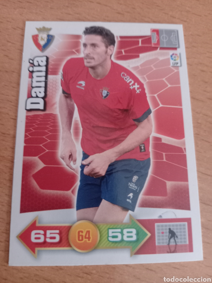 Fu&szlig;ball-Sticker: Panini Adrenalyn 2010 2011 10 11 Damia Osasuna