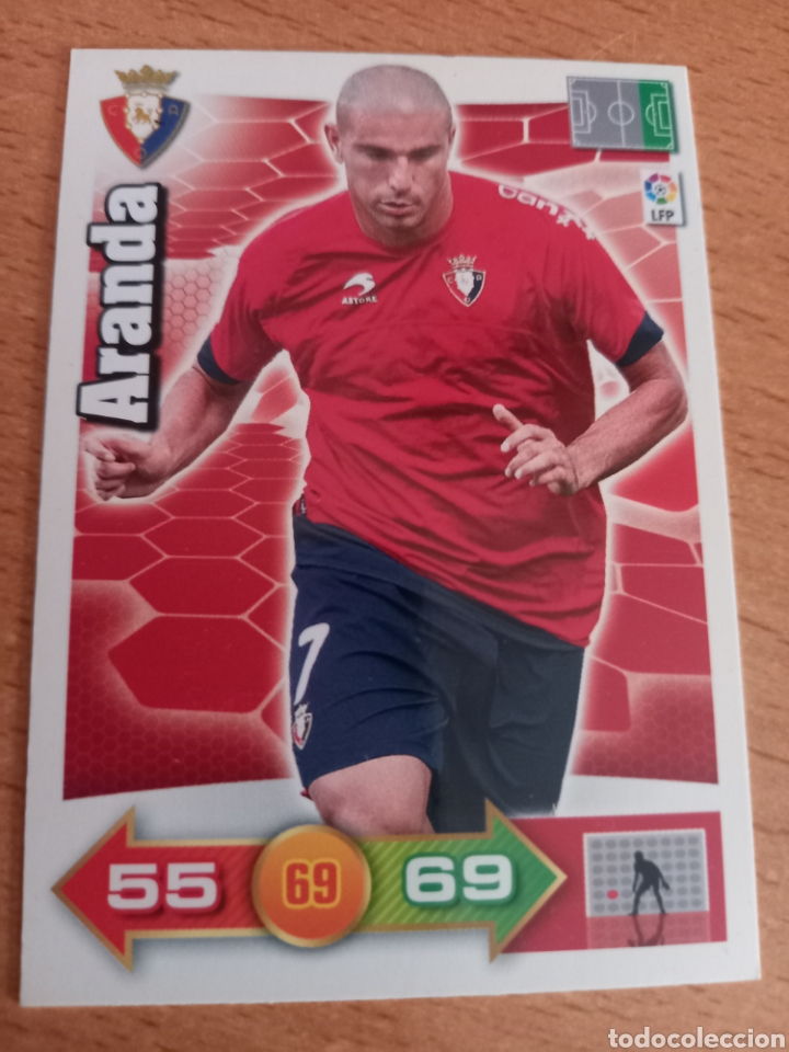 Cromos de Futebol: Panini Adrenalyn 2010 2011 10 11 Aranda Osasuna