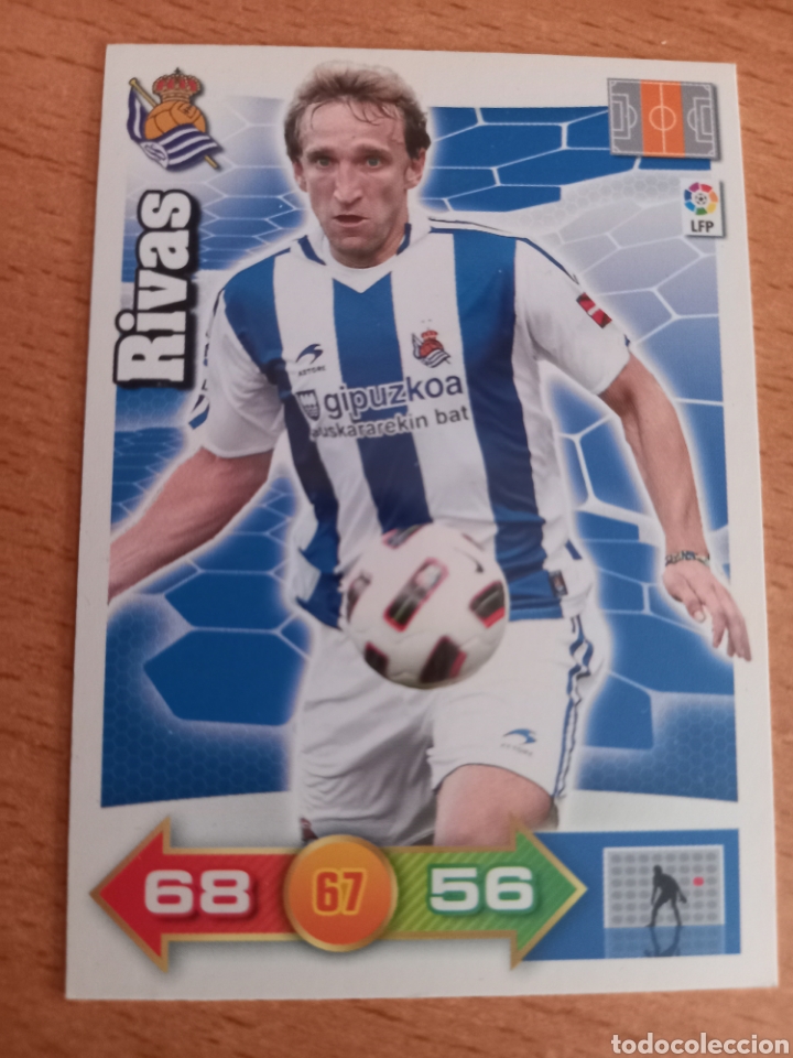 Fu&szlig;ball-Sticker: Panini Adrenalyn 2010 2011 10 11 Rivas Real Sociedad