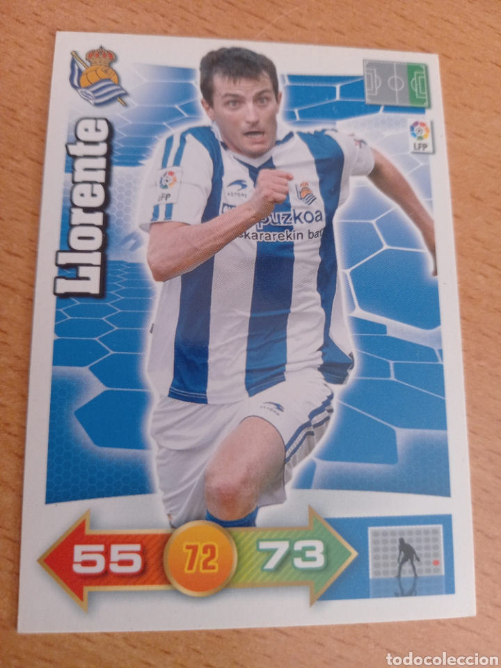 Cartes &agrave; collectionner de Football: Panini Adrenalyn 2010 2011 10 11 Llorente Real Sociedad