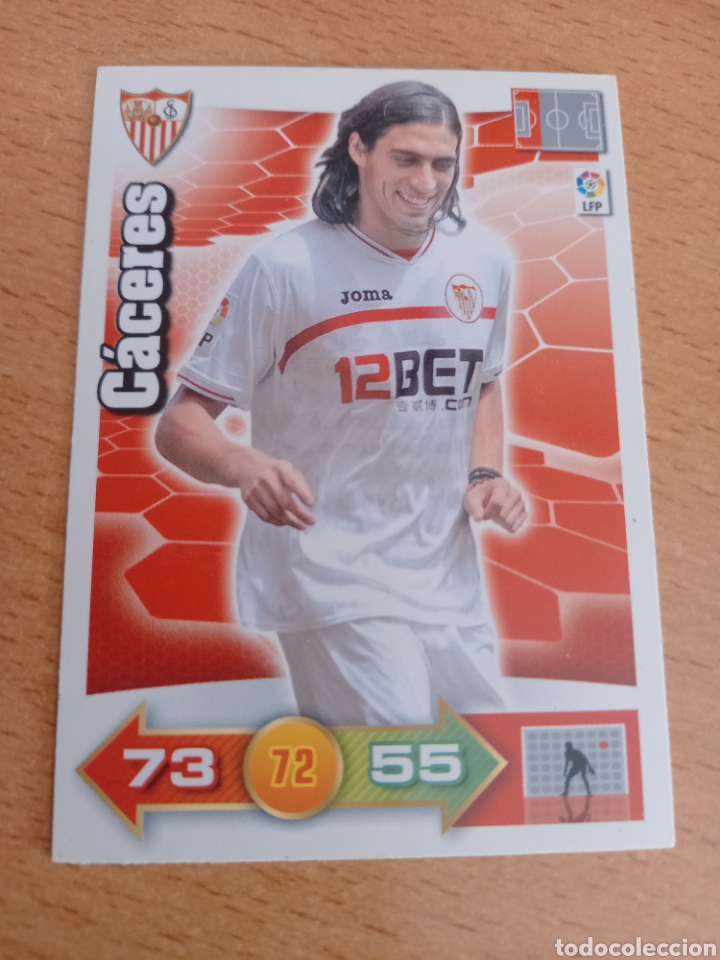 Fu&szlig;ball-Sticker: Panini Adrenalyn 2010 2011 10 11 C&aacute;ceres Sevilla
