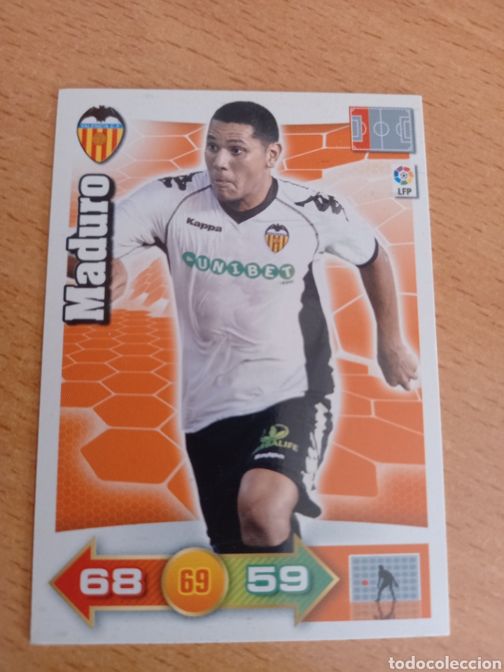 Figurine di Calcio: Panini Adrenalyn 2010 2011 10 11 Maduro Valencia