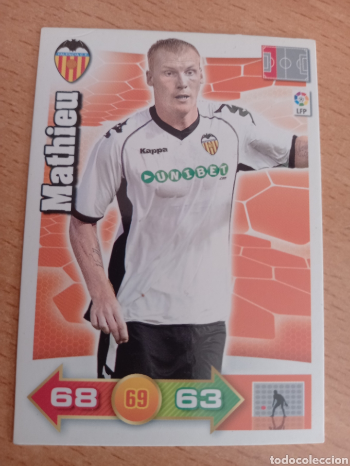 Figurine di Calcio: Panini Adrenalyn 2010 2011 10 11 Mathieu Valencia