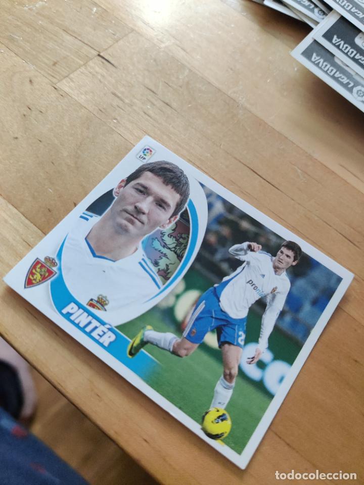 Cromos de f&uacute;tbol: pinter zaragoza este 2012 2013 12 13 sin pegar - Foto 1