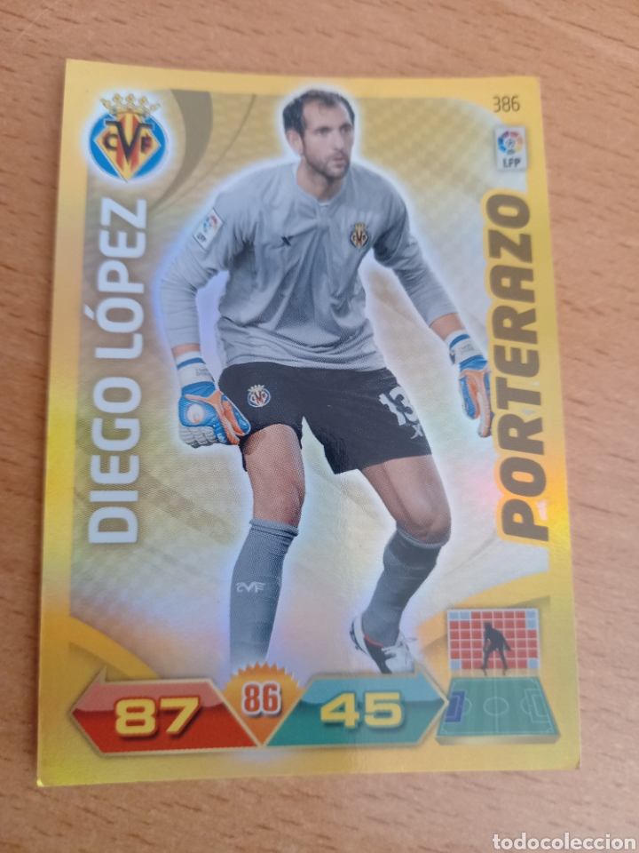 Fu&szlig;ball-Sticker: Panini Adrenalyn 2011 2012 11 12 Diego L&oacute;pez Villarreal porterazo