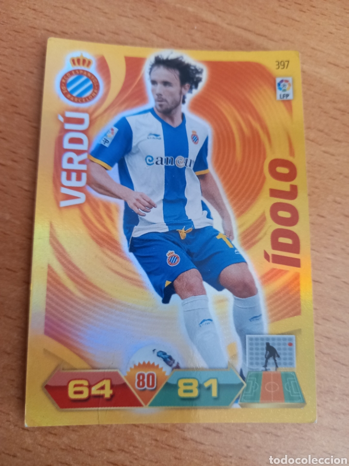 Cartes &agrave; collectionner de Football: Panini Adrenalyn 2011 2012 11 12 397 Verd&uacute; Espanyol &iacute;dolo