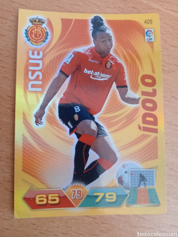Figurine di Calcio: Panini Adrenalyn 2011 2012 11 12 409 Nsue Mallorca &iacute;dolo