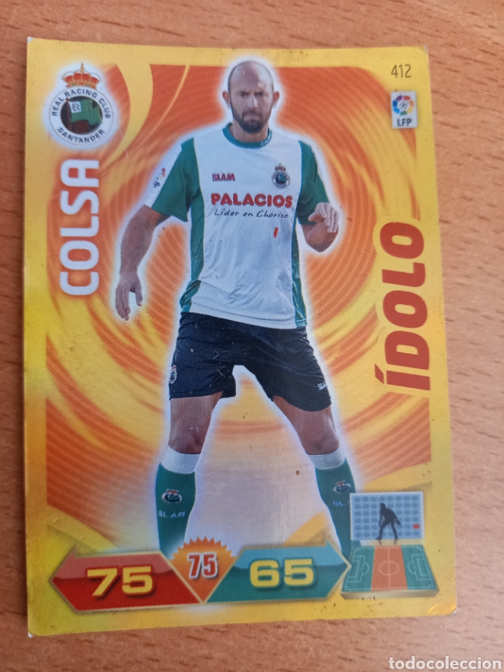 Fu&szlig;ball-Sticker: Panini Adrenalyn 2011 2012 11 12 412 Colsa Racing de Santander &iacute;dolo