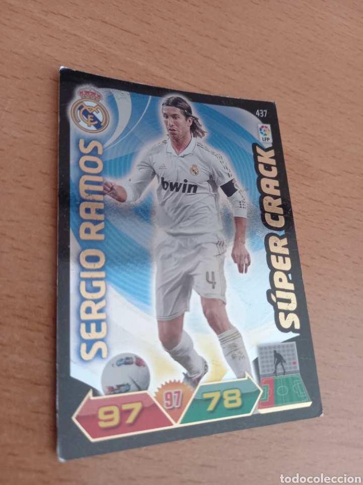 Fu&szlig;ball-Sticker: Panini Adrenalyn 2011 2012 11 12 437 Sergio Ramos Real Madrid supercrack