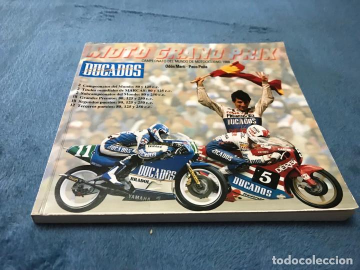 Figurine di Calcio: Moto grand prix campeonato de motociclismo 1988.