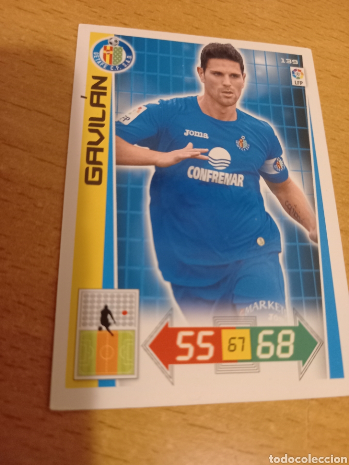 Fu&szlig;ball-Sticker: Panini Adrenalyn 2012 2013 12 13 139 Gavil&aacute;n Getafe