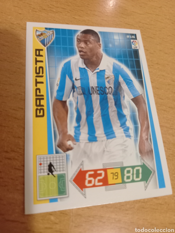 Figurine di Calcio: Panini Adrenalyn 2012 2013 12 13 216 Baptista M&aacute;laga