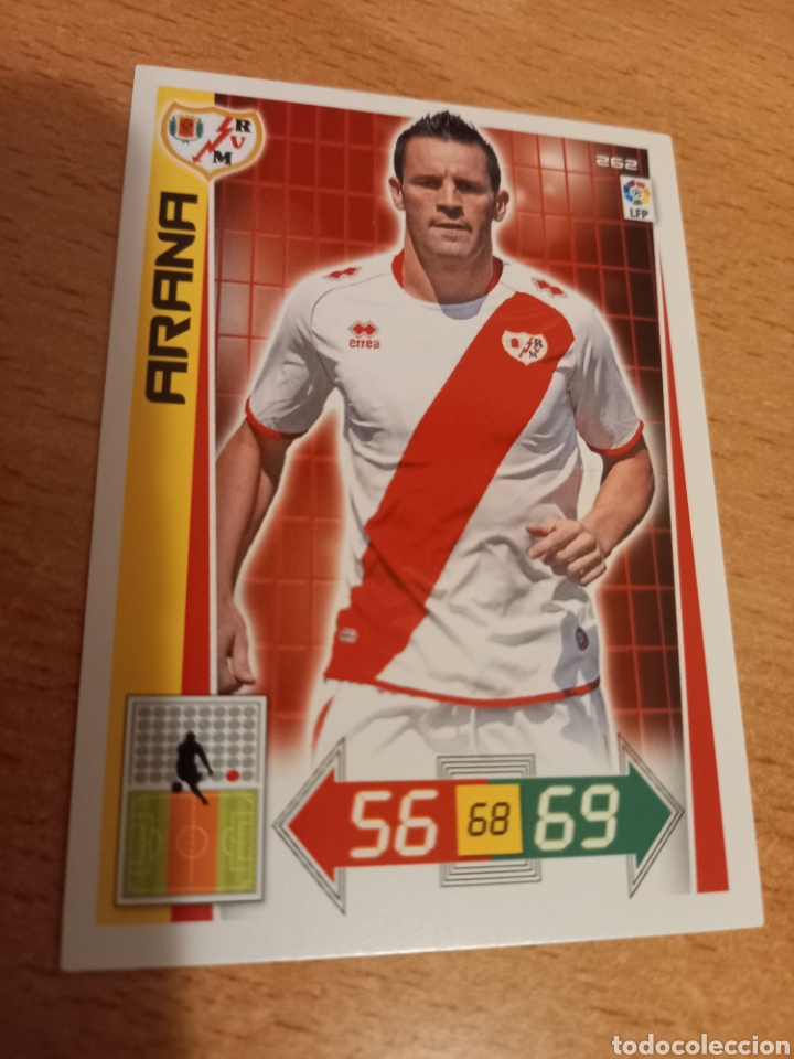 Fu&szlig;ball-Sticker: Panini Adrenalyn 2012 2013 12 13 262 Arana Rayo Vallecano