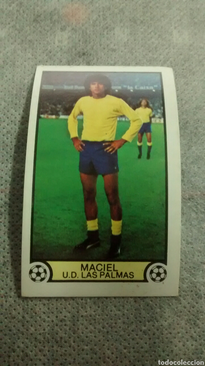 Cromos de f&uacute;tbol: MACIEL EDICIONES ESTE 79 80 U.D. LAS PALMAS - Foto 1