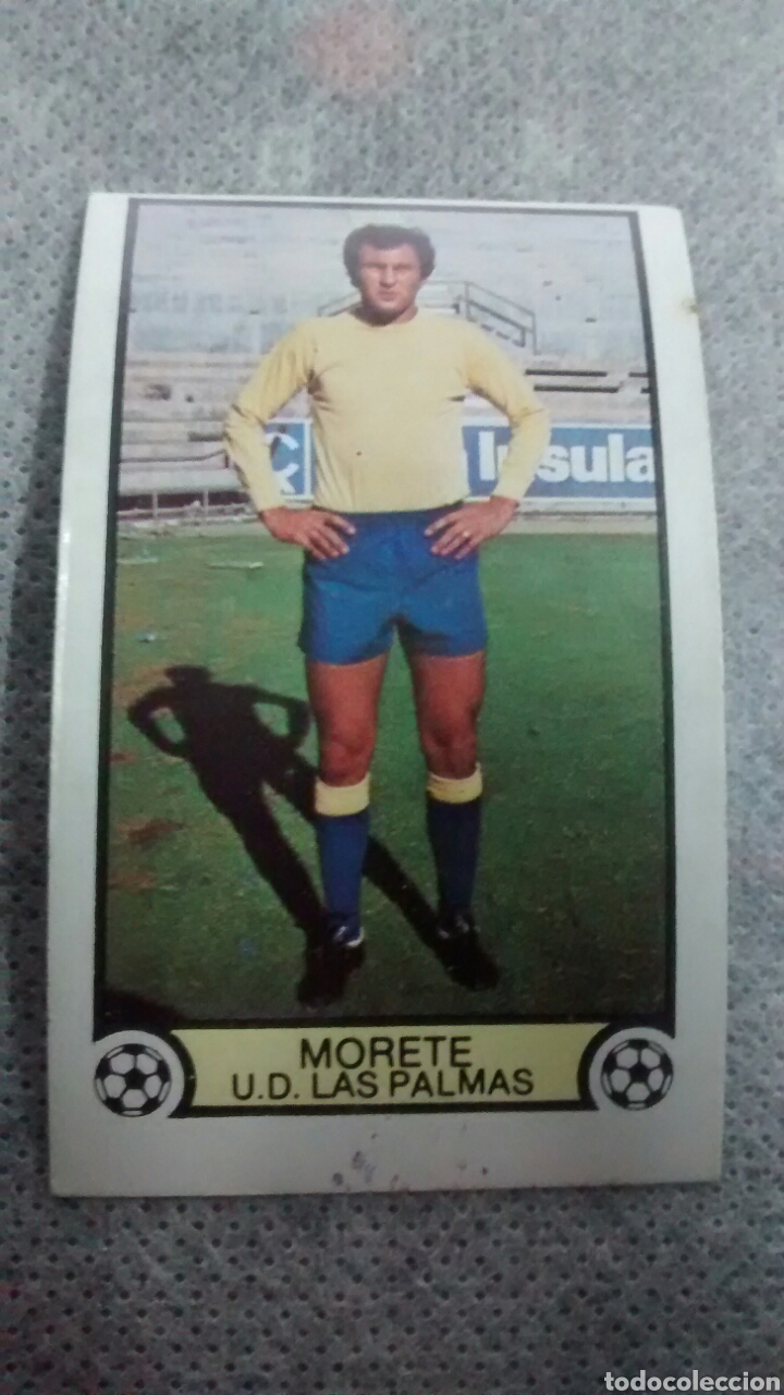Cromos de f&uacute;tbol: MORETE EDICIONES ESTE 79 80 U.D. LAS PALMAS - Foto 1