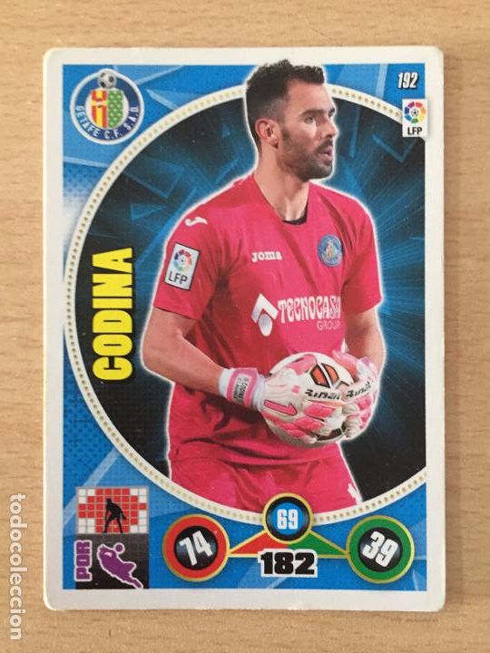 Cromos de f&uacute;tbol: 2014-2015 - 192 CODINA - GETAFE CF - PANINI ADRENALYN - Foto 1