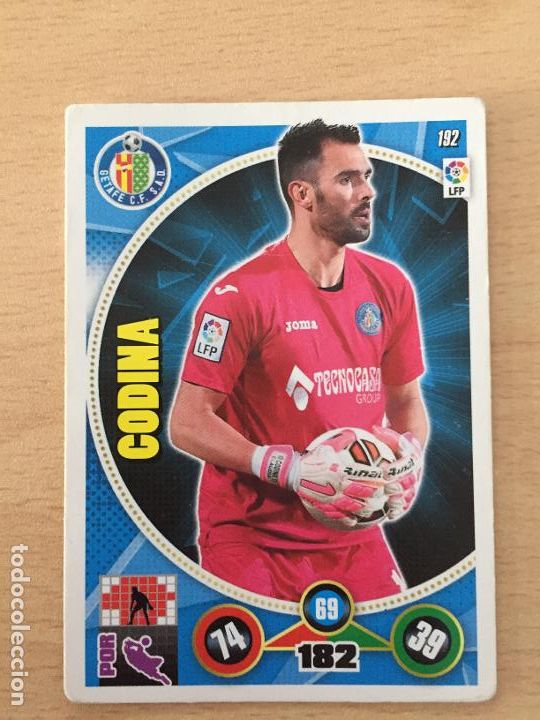 Cromos de f&uacute;tbol: 2014-2015 - 192 CODINA - GETAFE CF - PANINI ADRENALYN - Foto 1