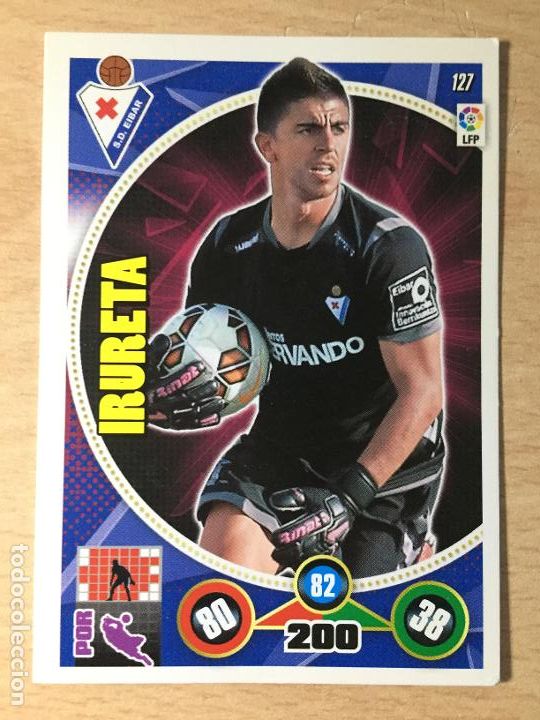 Cromos de f&uacute;tbol: 2014-2015 - 127 IRURETA - SD EIBAR - PANINI ADRENALYN - Foto 1