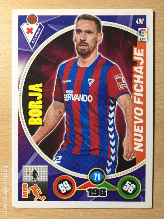 Cromos de f&uacute;tbol: 2014-2015 - 498 BORJA - SD EIBAR - PANINI ADRENALYN - Foto 1