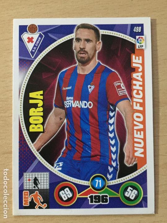 Cromos de f&uacute;tbol: 2014-2015 - 498 BORJA - SD EIBAR - PANINI ADRENALYN - Foto 1
