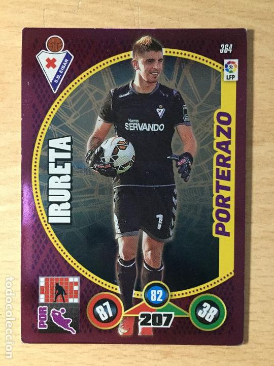 Cromos de f&uacute;tbol: 2014-2015 - 364 IRURETA - SD EIBAR - PANINI ADRENALYN - Foto 1
