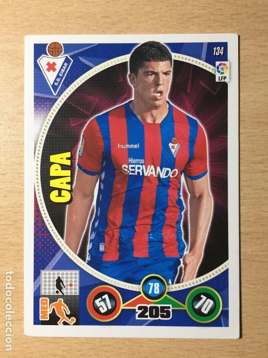 Cromos de f&uacute;tbol: 2014-2015 - 134 CAPA - SD EIBAR - PANINI ADRENALYN - Foto 1