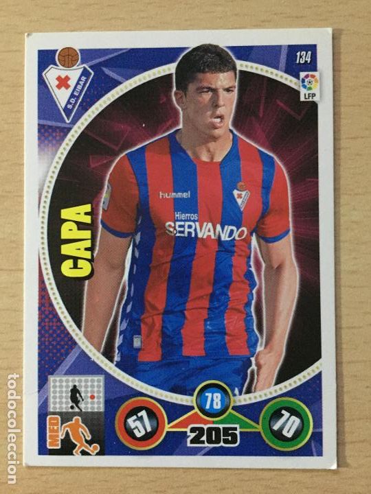 Cromos de f&uacute;tbol: 2014-2015 - 134 CAPA - SD EIBAR - PANINI ADRENALYN - Foto 1