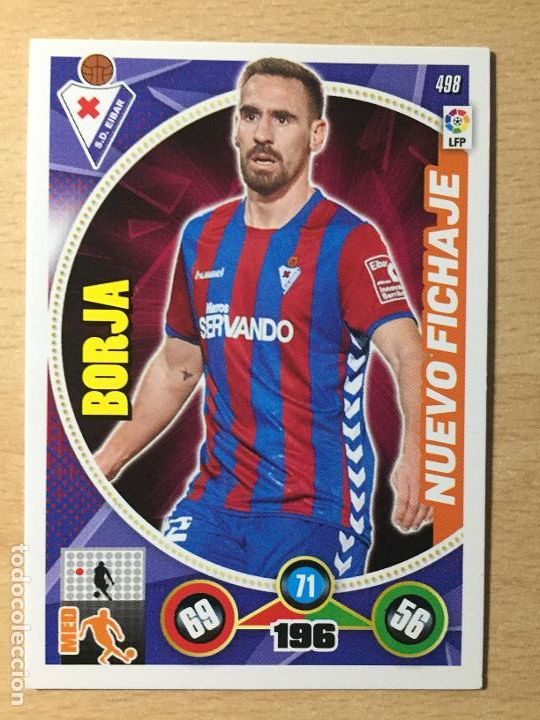 Cromos de f&uacute;tbol: 2014-2015 - 498 BORJA - SD EIBAR - PANINI ADRENALYN - Foto 1