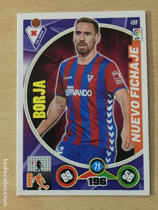 Cromos de f&uacute;tbol: 2014-2015 - 498 BORJA - SD EIBAR - PANINI ADRENALYN - Foto 1