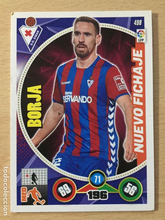 Cromos de f&uacute;tbol: 2014-2015 - 498 BORJA - SD EIBAR - PANINI ADRENALYN - Foto 1