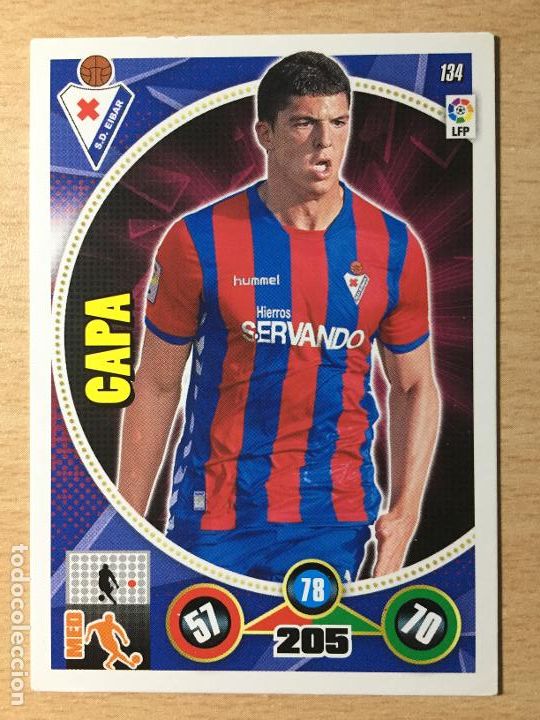 Cromos de f&uacute;tbol: 2014-2015 - 134 CAPA - SD EIBAR - PANINI ADRENALYN - Foto 1