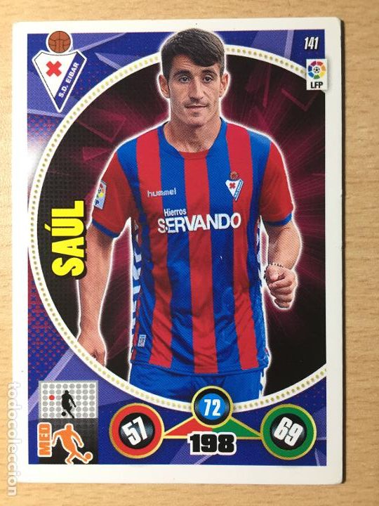 Cromos de f&uacute;tbol: 2014-2015 - 141 SAUL - SD EIBAR - PANINI ADRENALYN - Foto 1