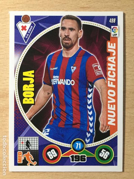 Cromos de f&uacute;tbol: 2014-2015 - 498 BORJA - SD EIBAR - PANINI ADRENALYN - Foto 1