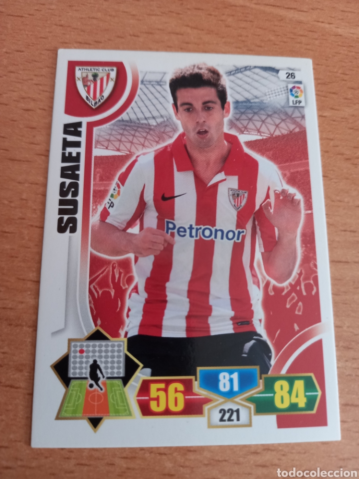 Figurine di Calcio: Panini Adrenalyn 2013 2014 13 14 26 Susaeta Athletic de Bilbao