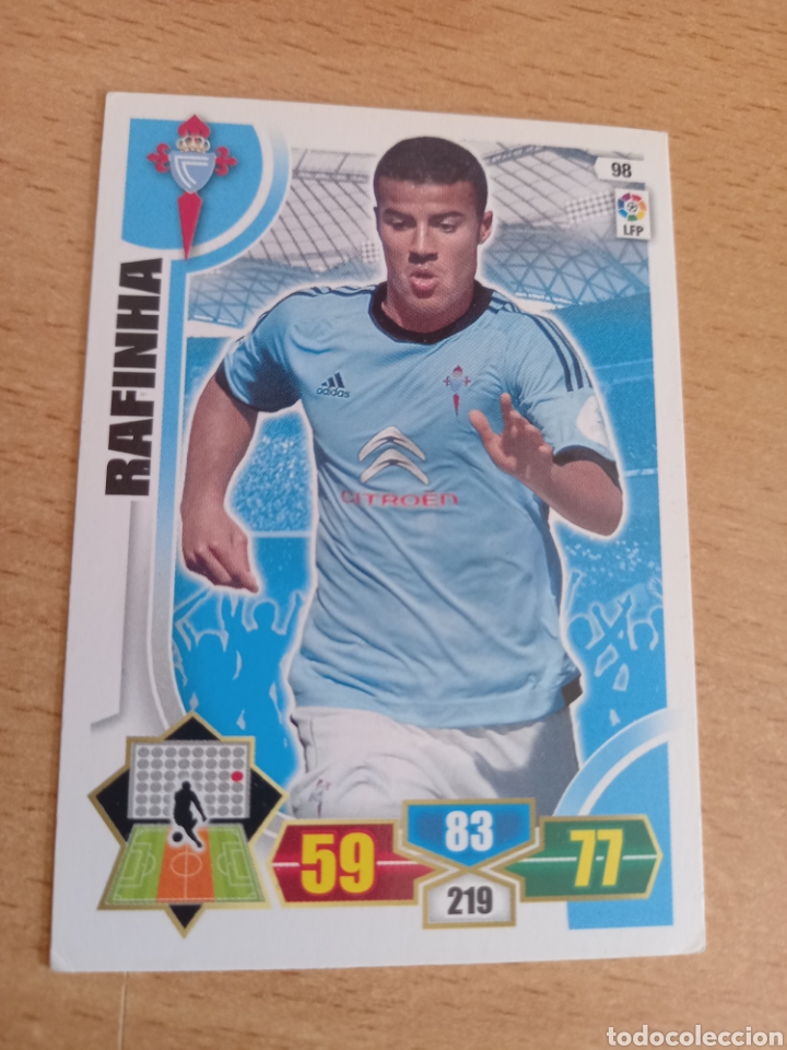 Fu&szlig;ball-Sticker: Panini Adrenalyn 2013 2014 13 14 98 Rafinha Celta de Vigo