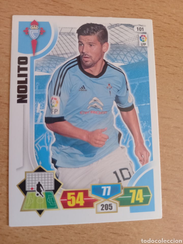 Figurine di Calcio: Panini Adrenalyn 2013 2014 13 14 101 Nolito Celta de Vigo