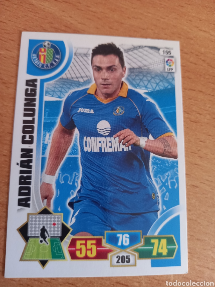 Fu&szlig;ball-Sticker: Panini Adrenalyn 2013 2014 13 14 155 Adri&aacute;n Colunga Getafe